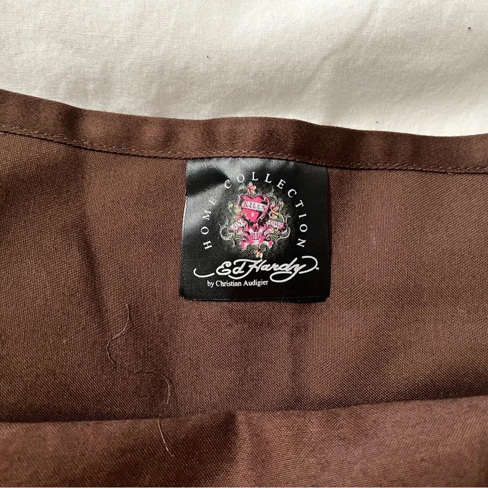 NWOT Ed Hardy by Christian Audigier Pillow Shams